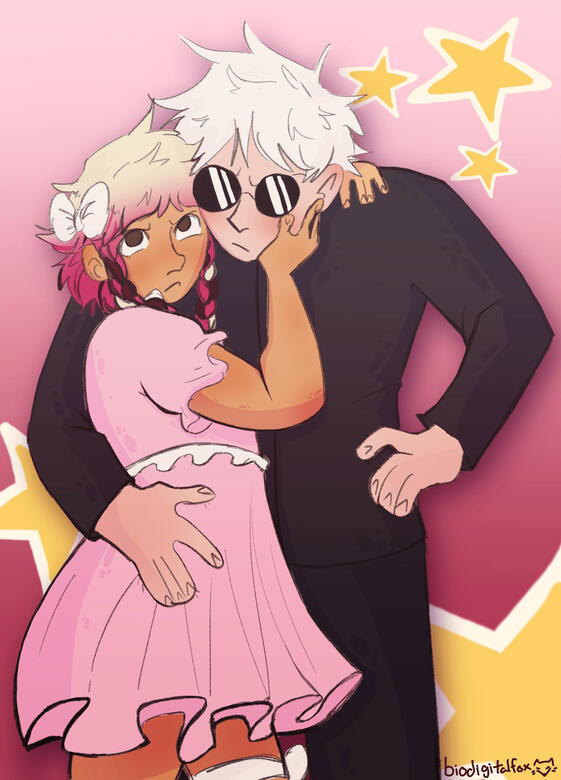 gojo by biodigitalfox!