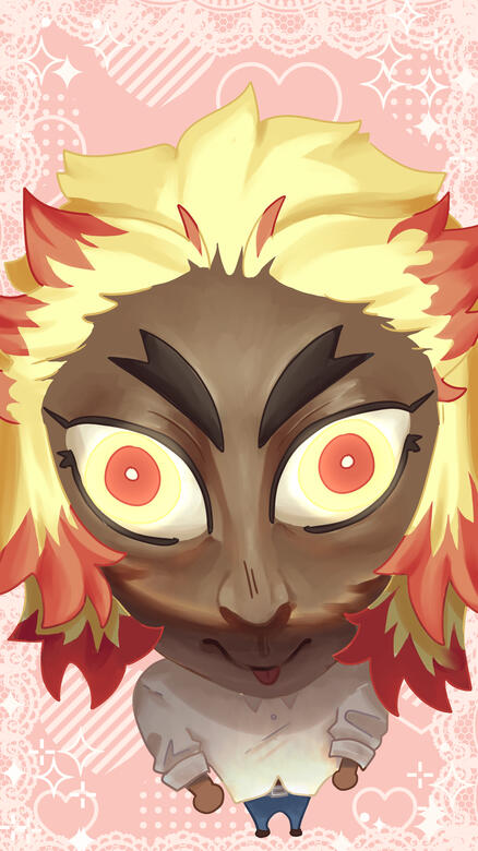 rengoku phone wallpaper